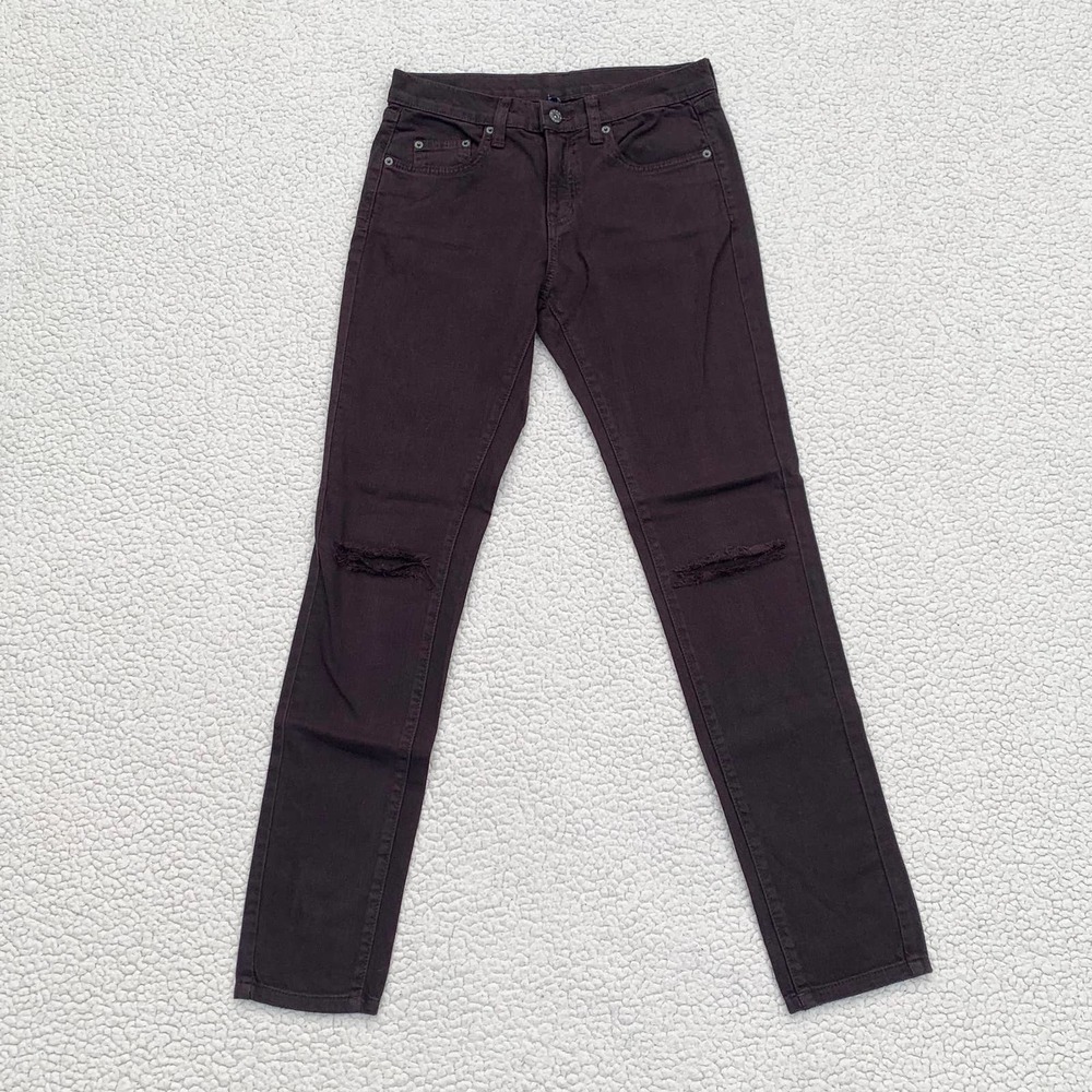 LF Carmar Brown Mid Rise Skinny Jean 27